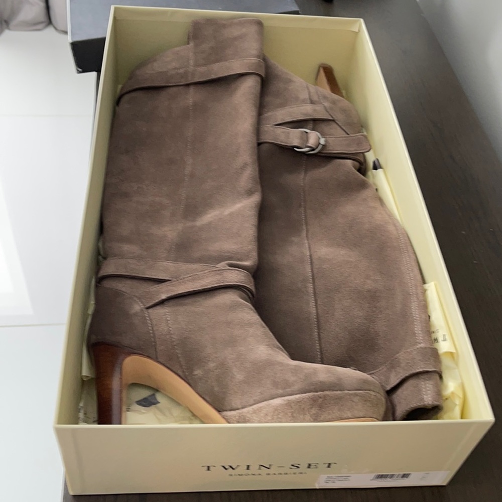 Knee high boots